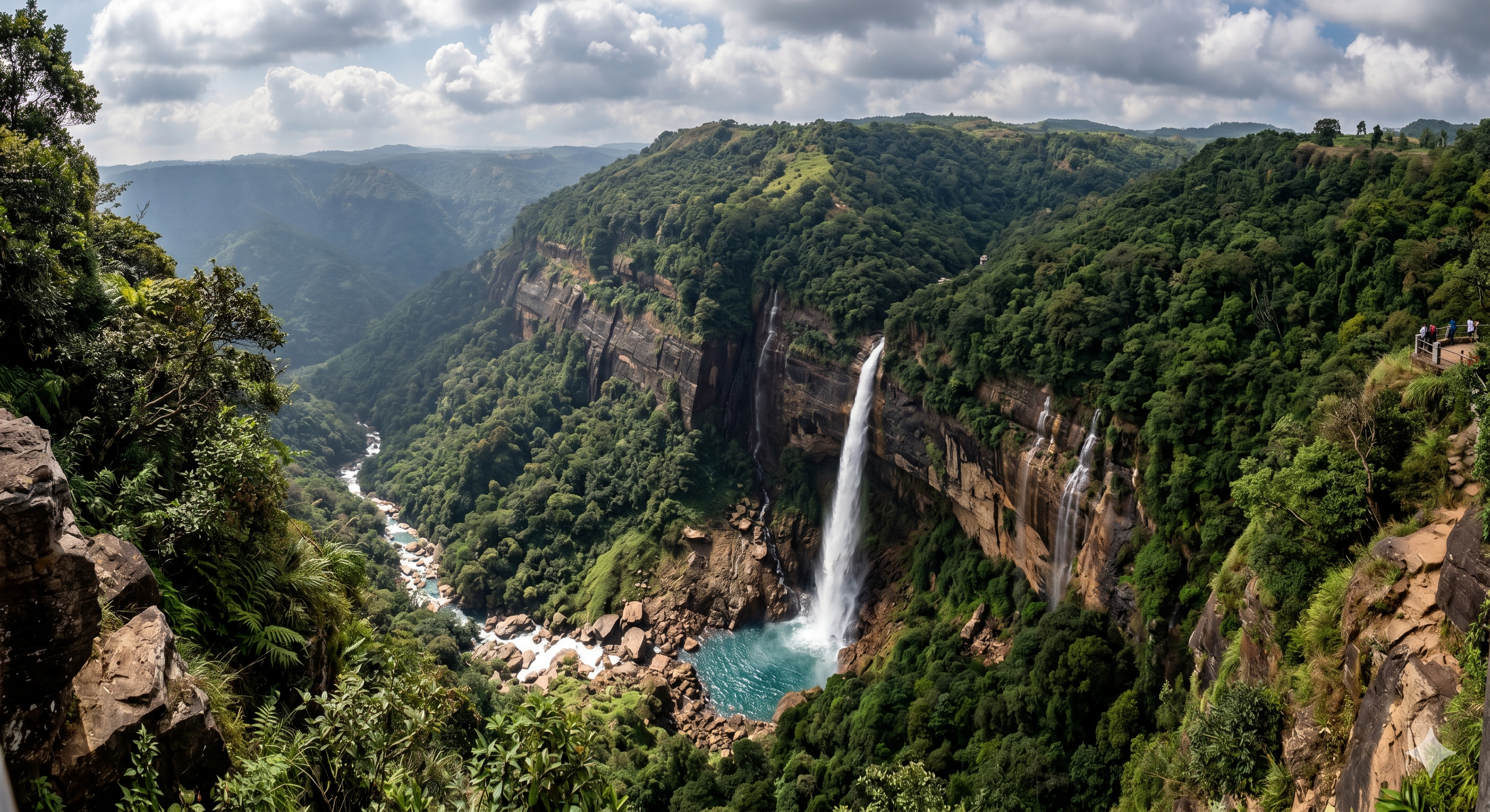 Nohkalikai Falls